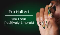 Shine Bright with OPI’s Pro Emerald Nail Art: You Look Positively Emerald