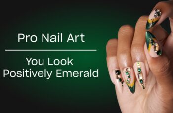 Shine Bright with OPI’s Pro Emerald Nail Art: You Look Positively Emerald