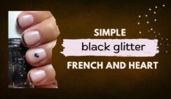 Simple Black French Nails With Essie Nail Polish: A Timeless Elegance